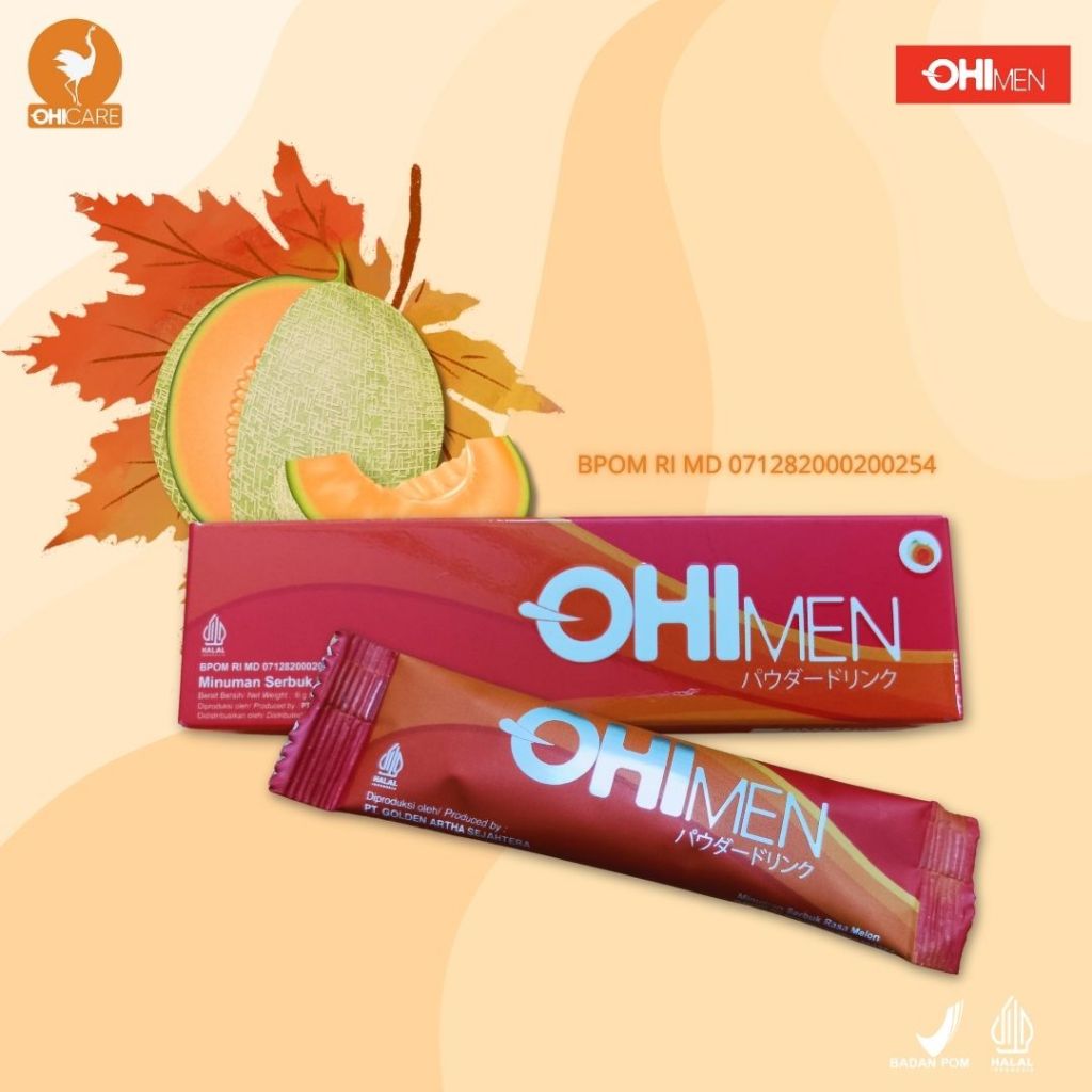 Suplemen Stamina untuk vitalitas Pria usia diatas 40 tahun, serbuk Herbal  BPOM  dan Halal Isi 2 Sac