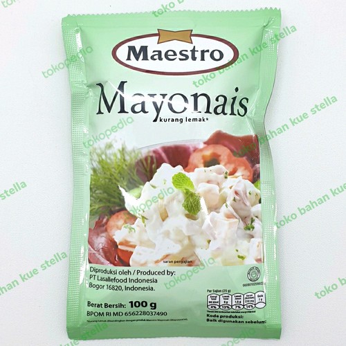 

MAESTRO MAYONAISE ORI SACHET 100GR