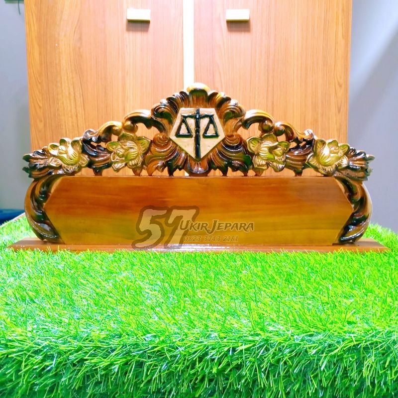 Papan Nama Kejaksaan / Instansi TNI POLRI / Pengusaha Bahan Kayu Jati