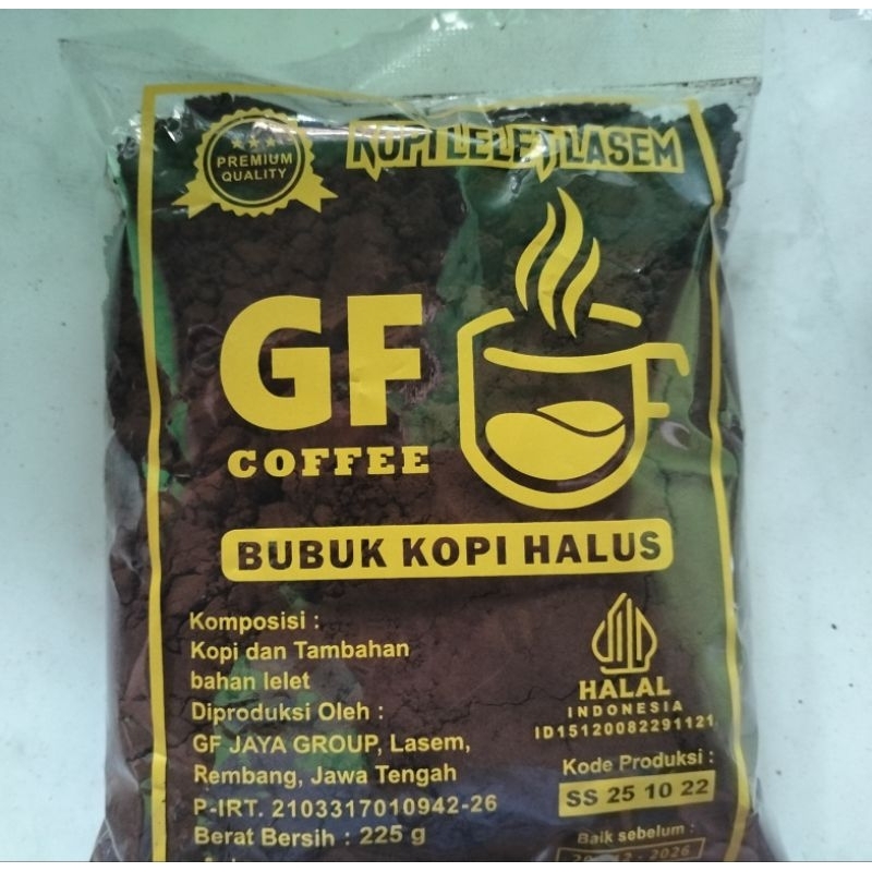 

KOPI LELET LASEM GF COFFEE 225GR KOPI LELET REMBANG