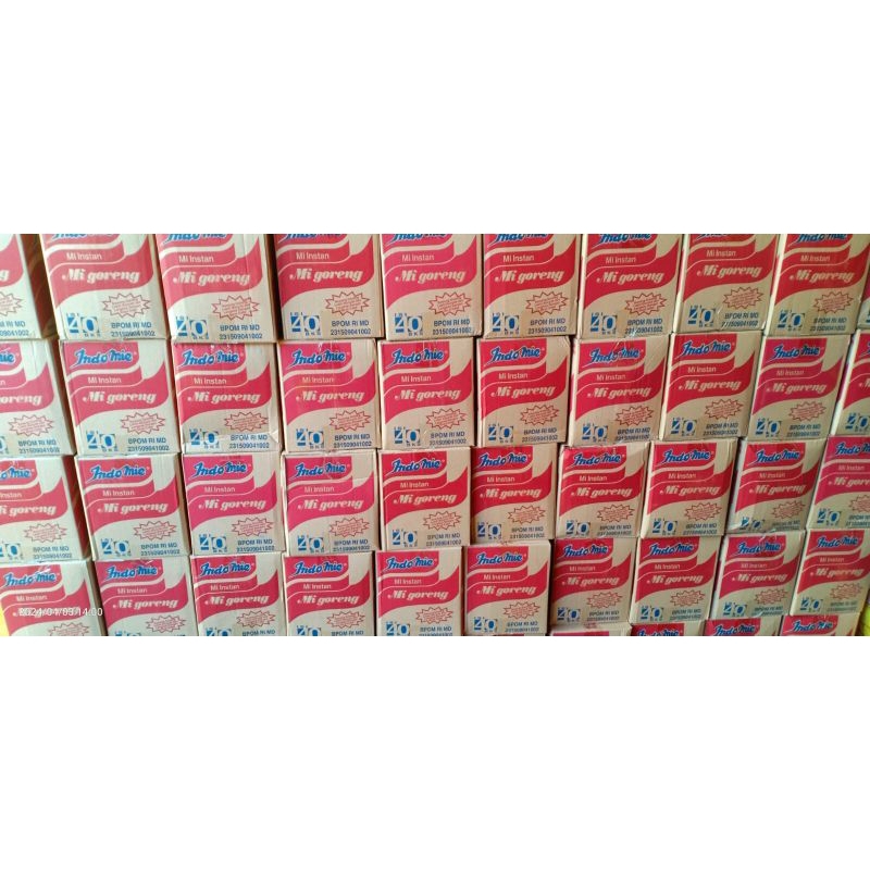 

INDOMIE GORENG 1 DUS ISI 40PCS x 85GRAM