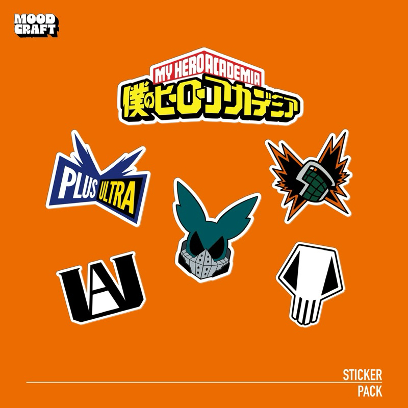 

My Hero Academia - Sticker Vinyl Pack - Stiker Laptop Anime | SP - 042