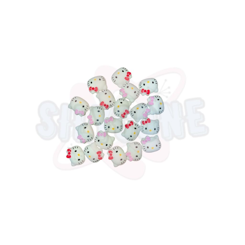 DAMPENER TENNIS BENTUK HELO KITTY LUCU BENTUK KUCING PEREDAM RACKET PEREDAM RAKET TENNIS DAMPER