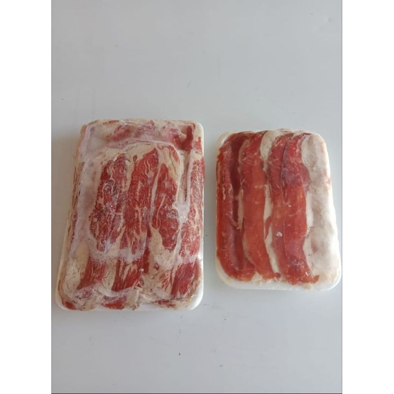 

daging slice / beef fat 250gr 500gr halal murah bekasi