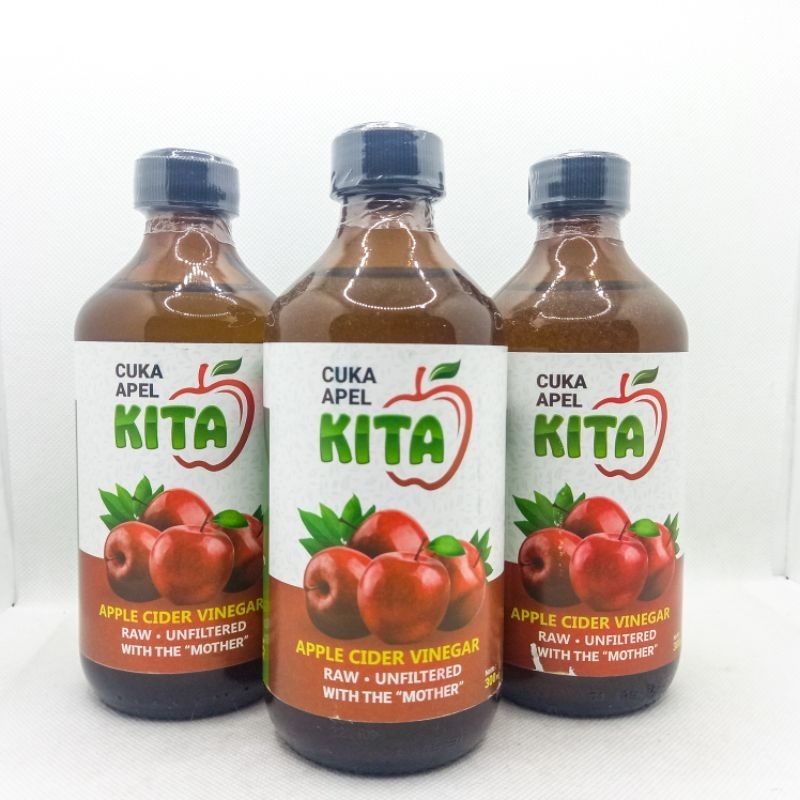 

Cuka Apel Kita Asli Apple Cider Vinegar Original