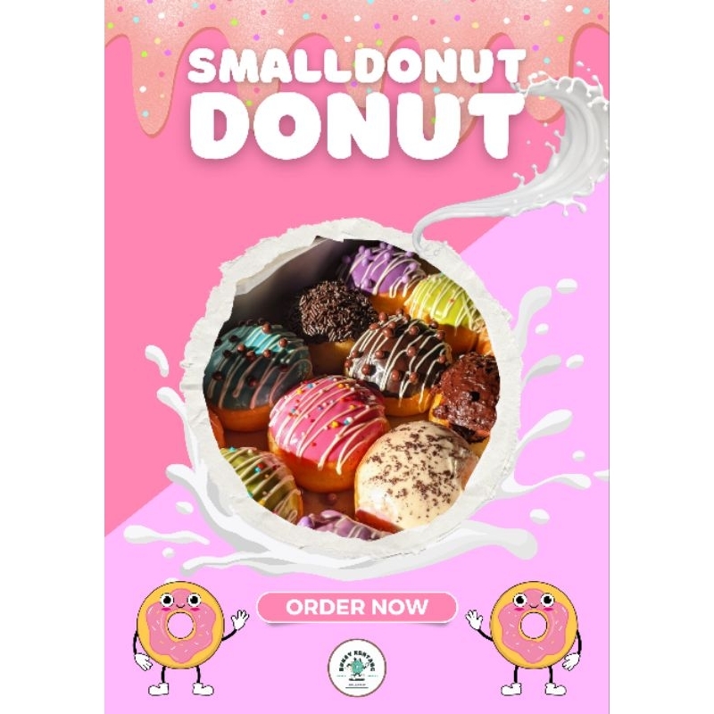 

Smalldonut- Donat Kentang| Donat murah