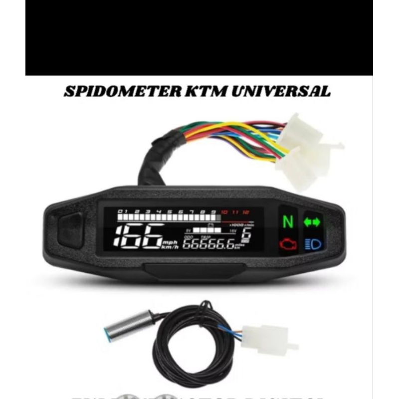 spedometer KTM | spedo digital | spido digital KTM | universal semua motor