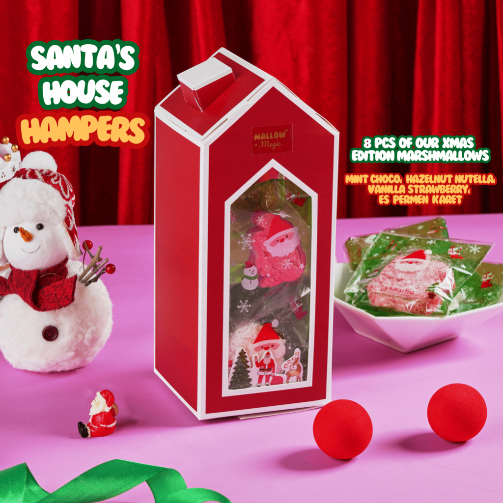 

Santa's House Marshmallow Hampers - Mallow Magic