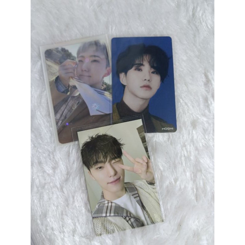 [READY] Official photocard / pc seventeen svt hoshi hiksrot fts path