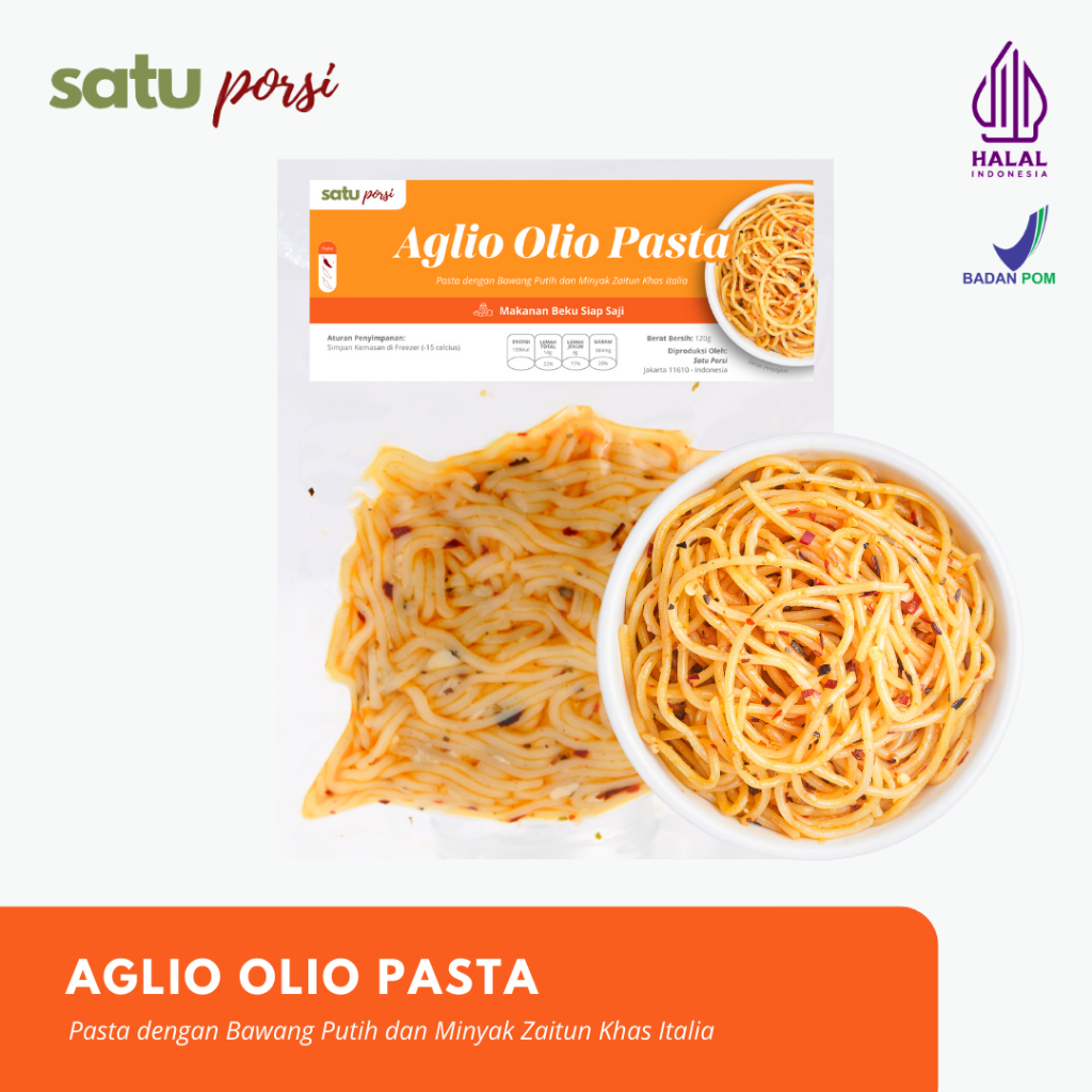 

Satu Porsi Aglio Olio Pasta