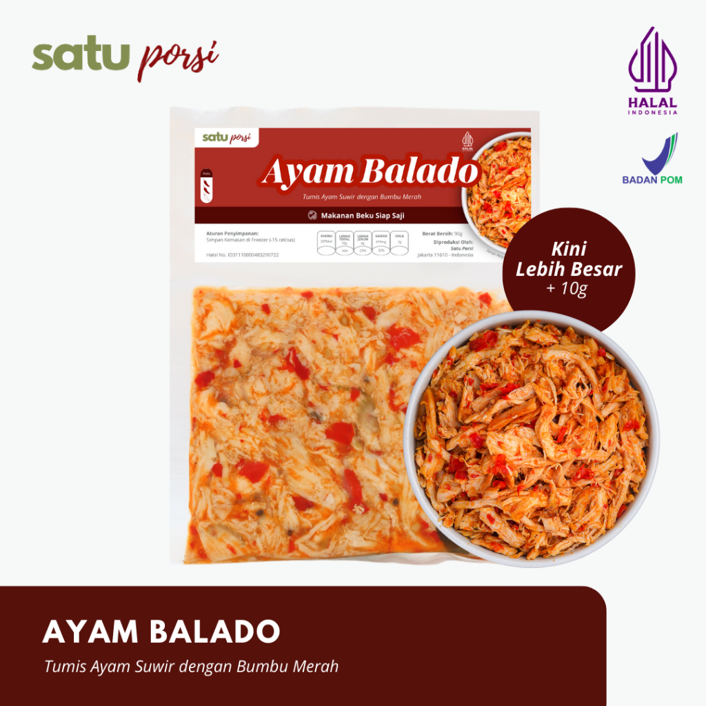 

Satu Porsi Ayam Balado