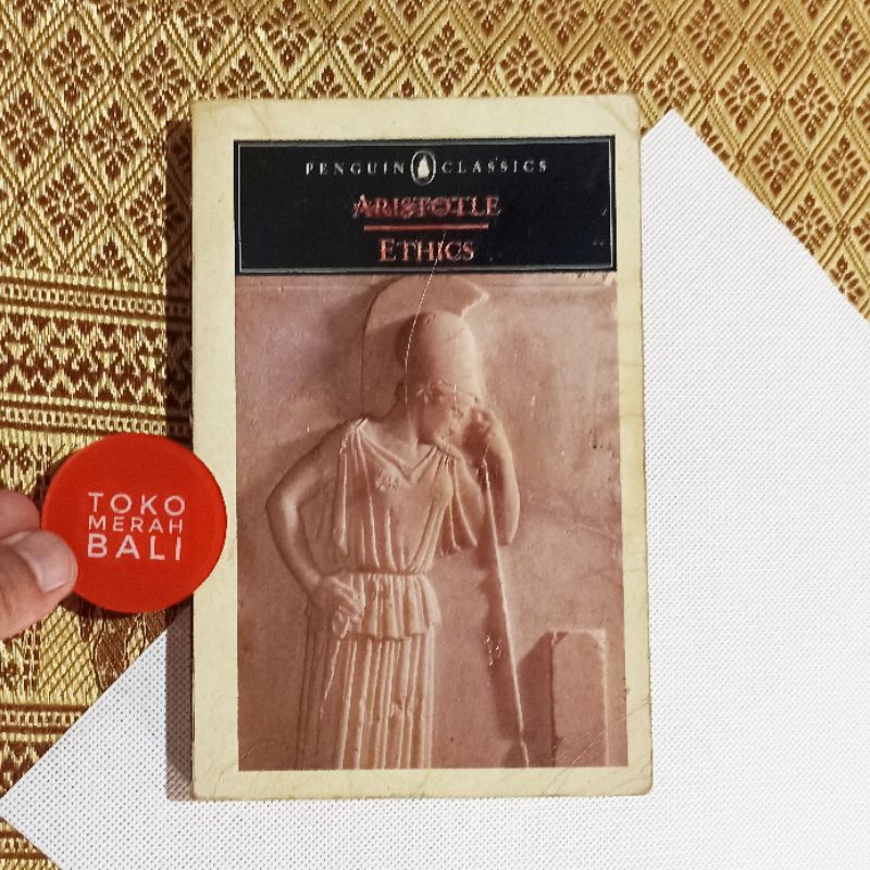 Buku Aristotle Ethics, buku filsafat Aristoteles The Nicomachean Ethics
