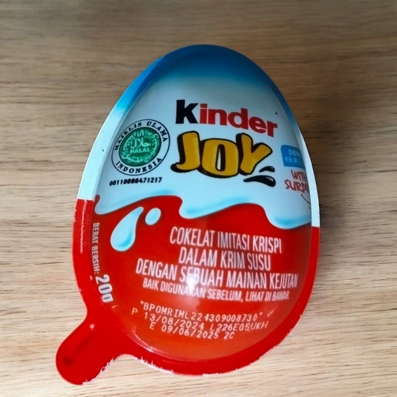 

KINDER JOY CHOCOLATE CRISPY BOYS 20GR