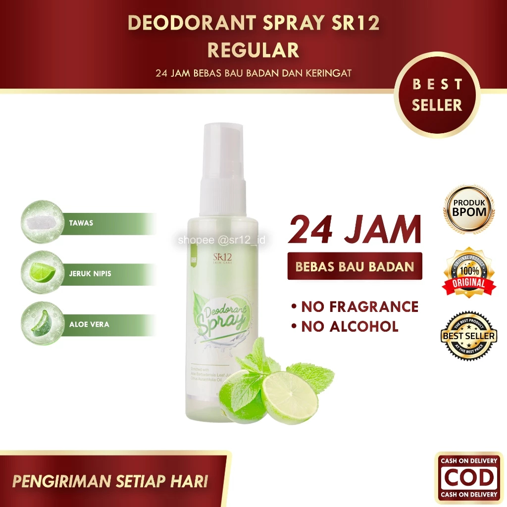DEODORANT REGULAR SR12 / DEO SPRAY SR12 / DEODORANT SR12