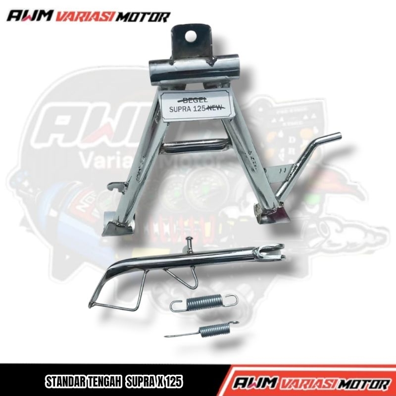 Standar Tengah Supra X 125 Dan Standar Samping Supra X 125 Supra 125 Chrome