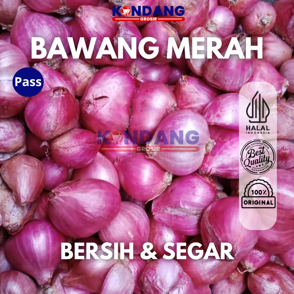 

100 Gr Bawang Merah Segar Sudah di Sortir - Bawang Merah Brebes 100 Gr