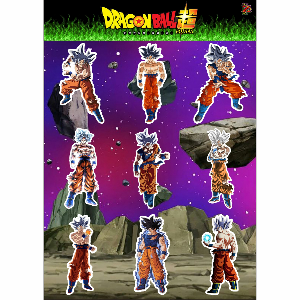 

DRAGON BALL "STICKER PACK" LAMINASI