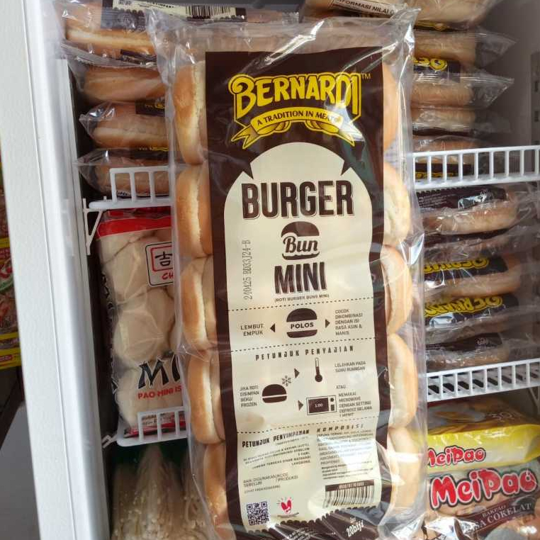 

Bernardi Roti Burger Mini Polos isi 20