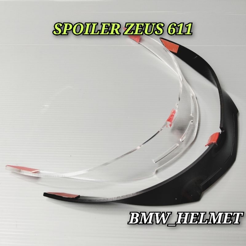 AKRILIK | Spoiler Helm ZEUS 611 / Spoiler ZEUS 611
