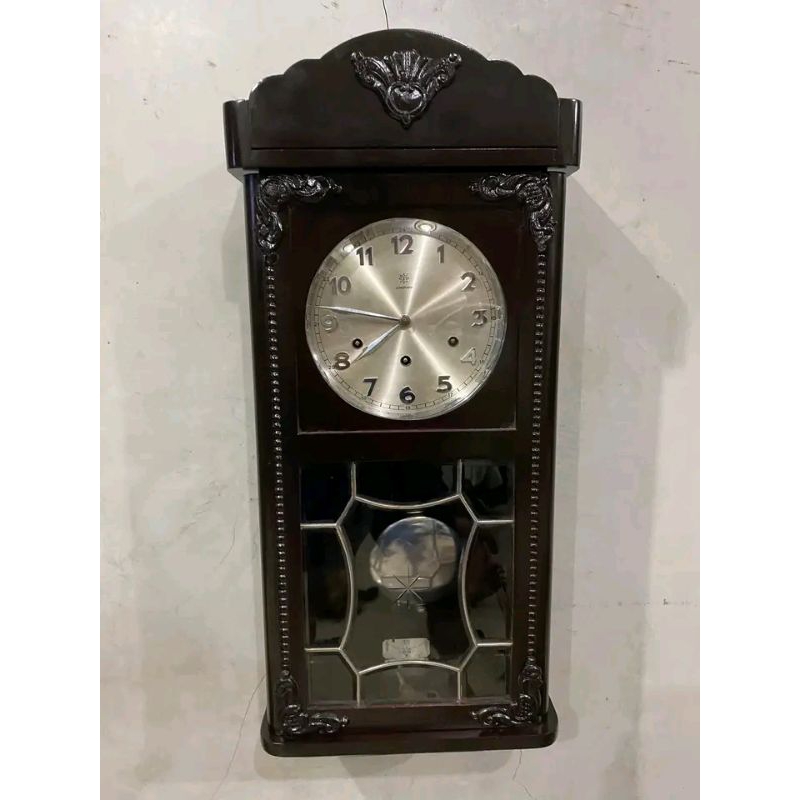 Jam kuno antik Junghans W64 kura-kura bintang senar 8