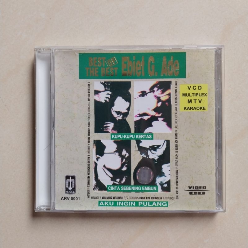 VCD BEST OF THE BEST EBIET G ADE