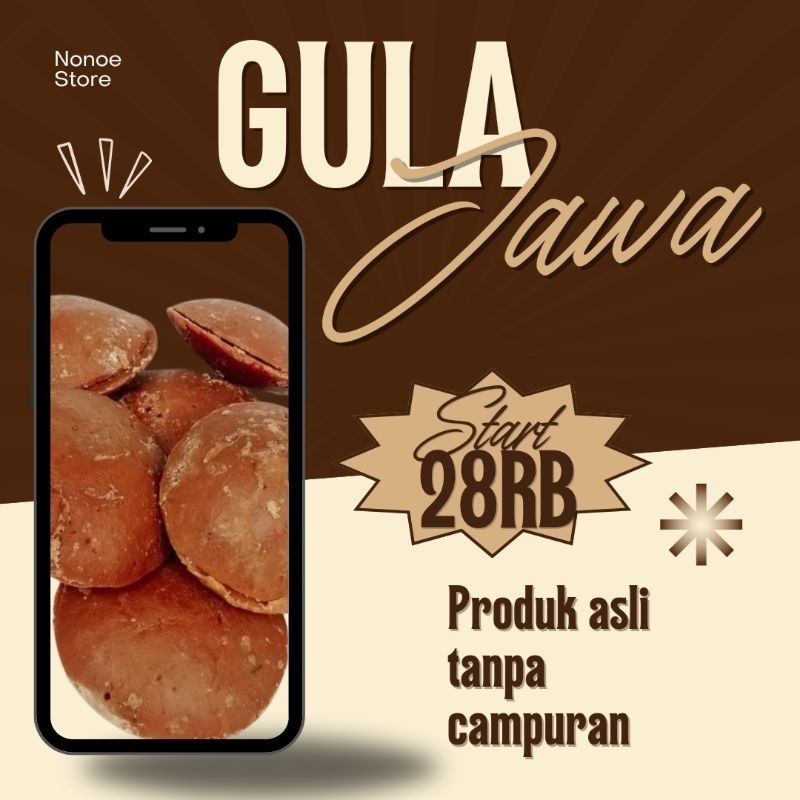 

Gula Jawa / Gula Merah Premium asli Kokap, Kulon Progo