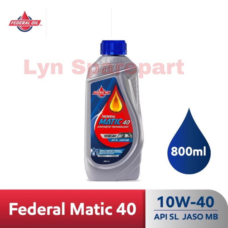 Oli Federal Matic Original 10W-40 800ml