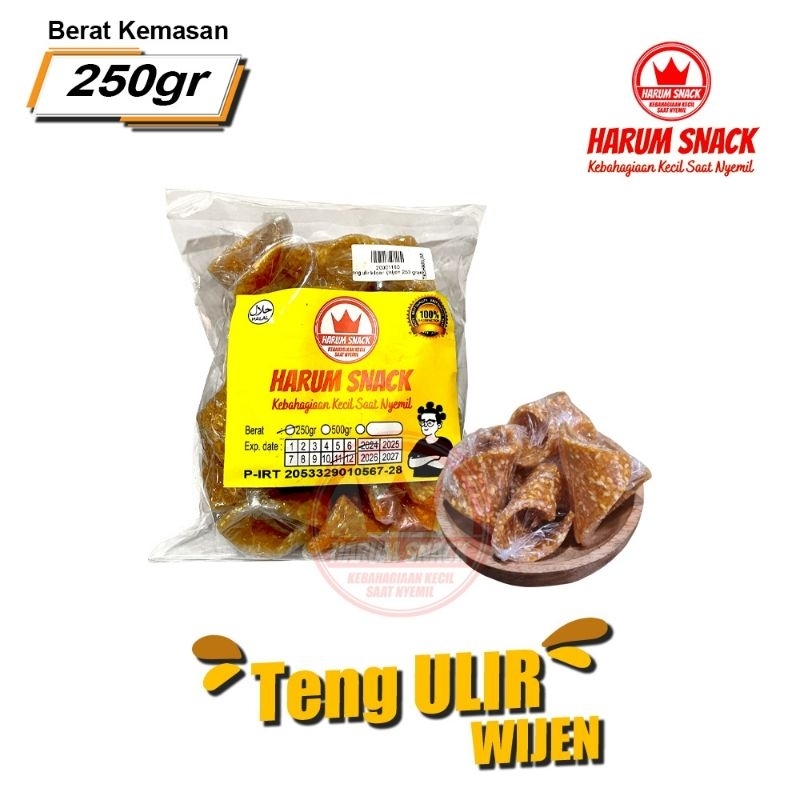 

TENG TENG WIJEN ULIR 250 Gram [Harum Snack Official]