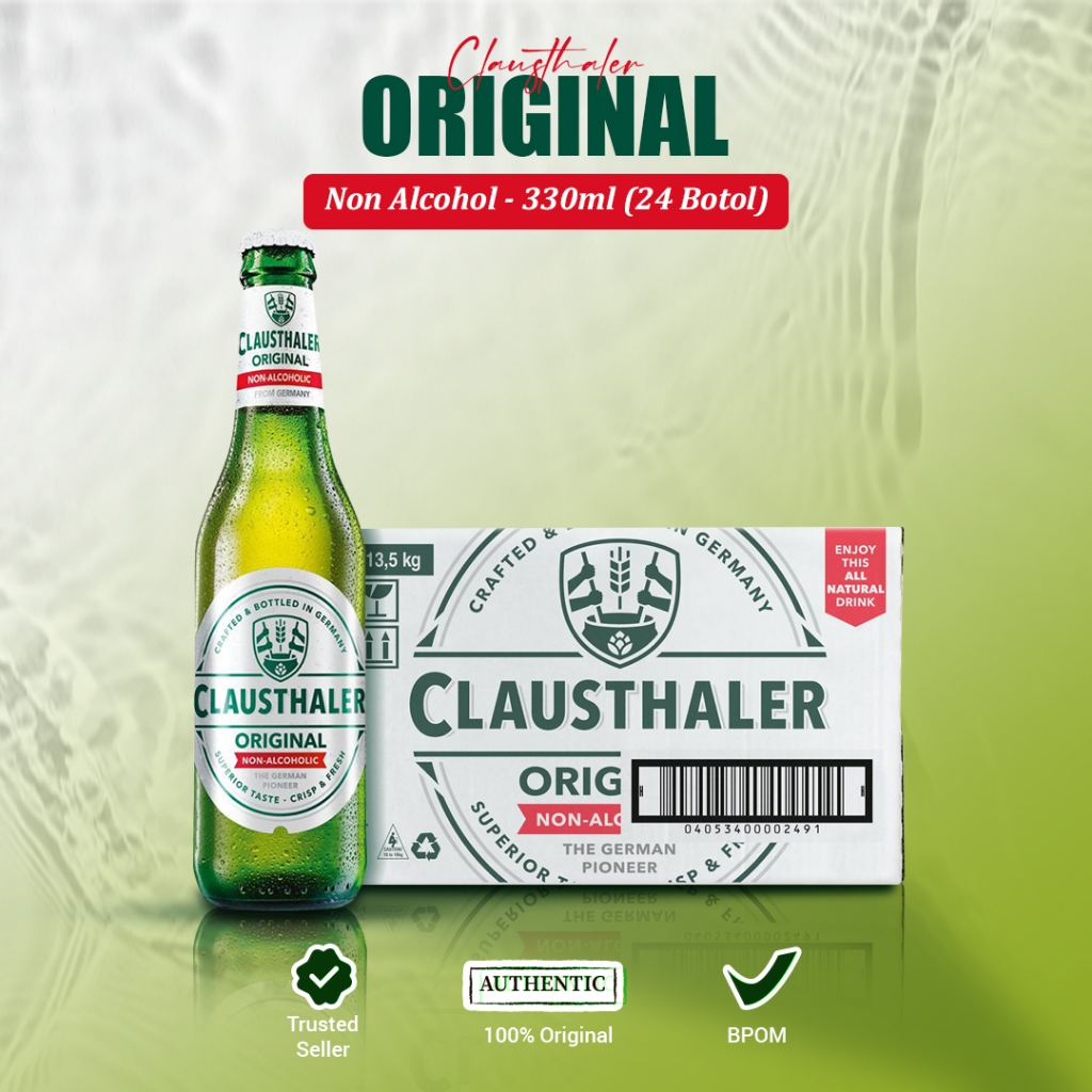 

Clausthaler Original 330ml [24 Botol]