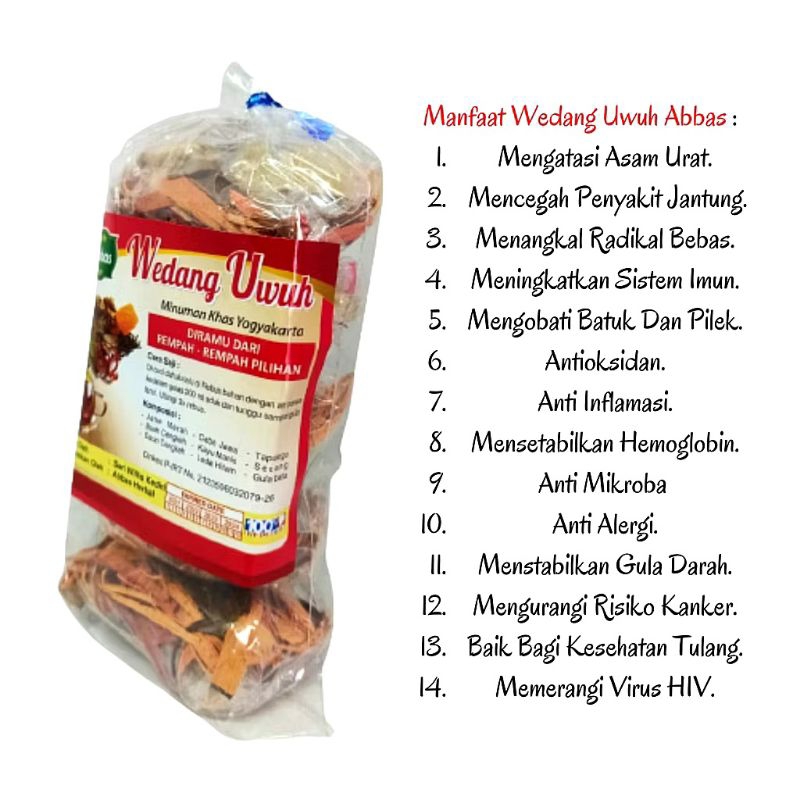 Wedang Uwuh Isi 5 sacet - Rempah Alami Nusantara