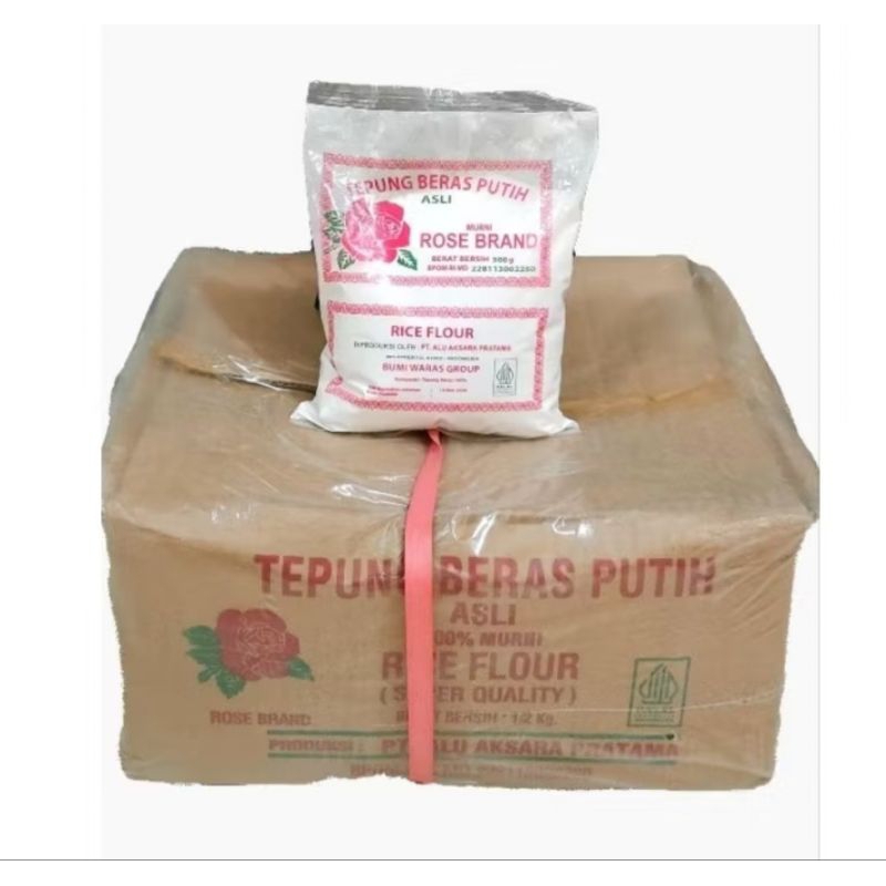 

tepung beras 1 dus 500gr x 20 bukus