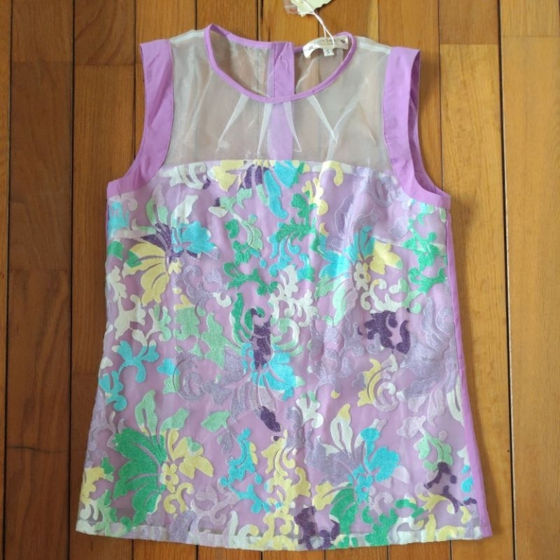 atasan wanita/pakaian wanita/baju wanita/atasan kutung/baju cerah/baju modis/cocokelen preloved