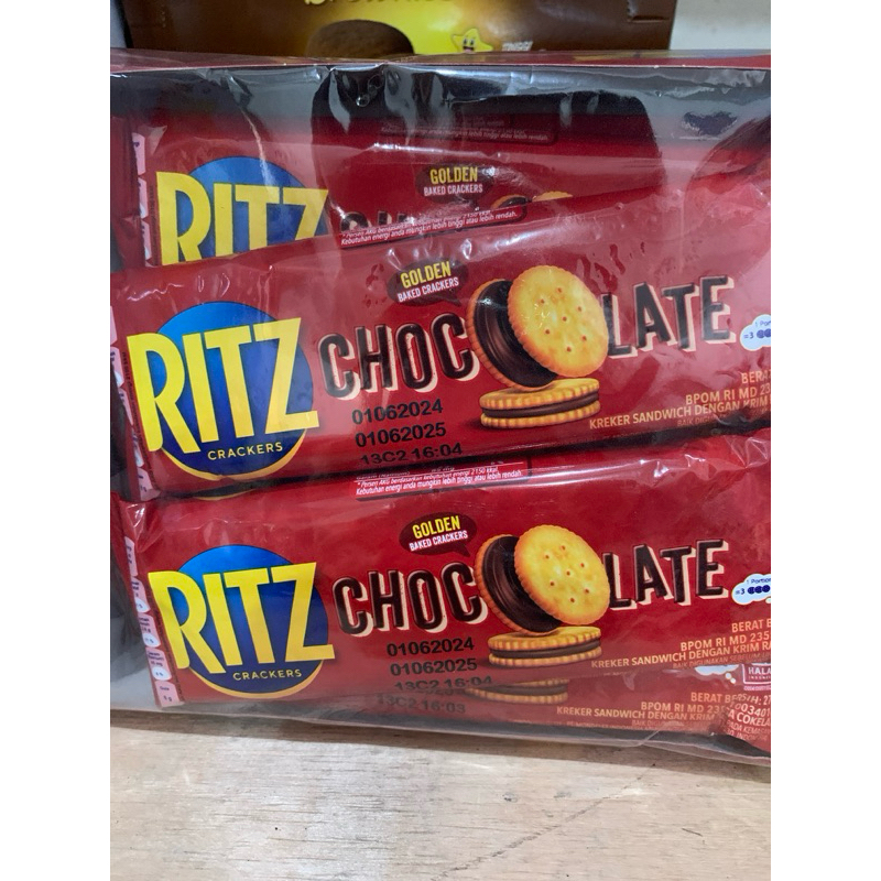 

Ritz crackers chocolate 1pack (12x27gr)