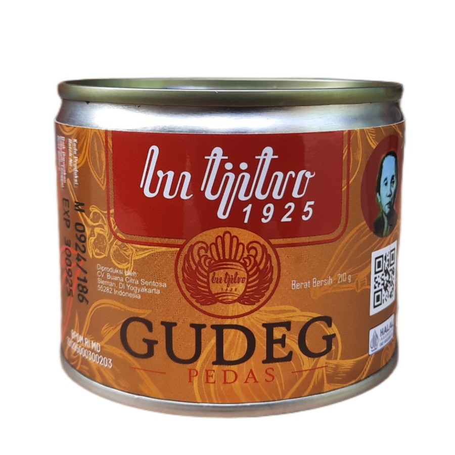 

Gudeg Kaleng Areh Pedas Bu Tjitro 210gram