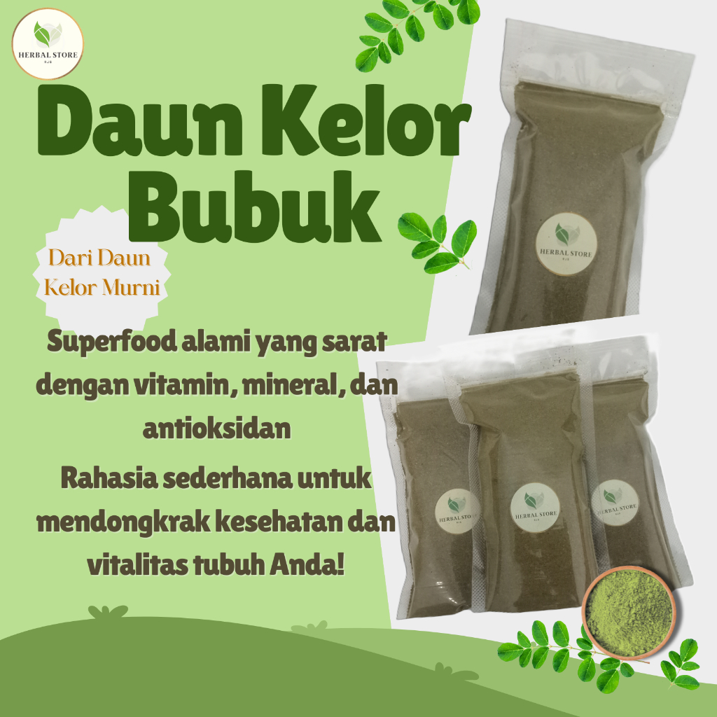 

Daun Kelor Bubuk