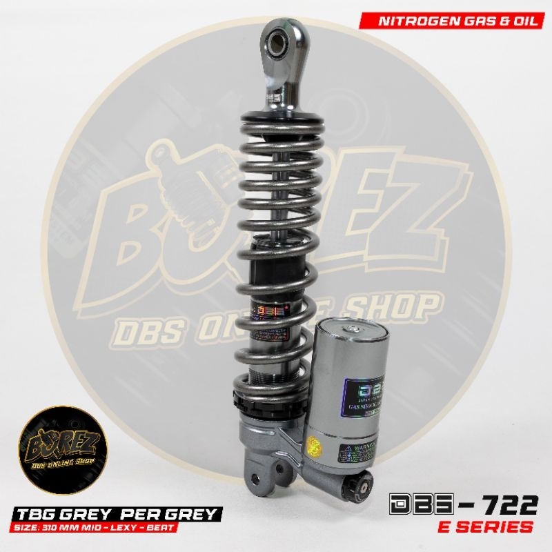 SHOCK DBS 722-300mm/310mm/330mm/345mm UNTUK SEMUA MOTOR MATIC SINGLE SHOCK BEAT MIO VARIO SCOOPY
