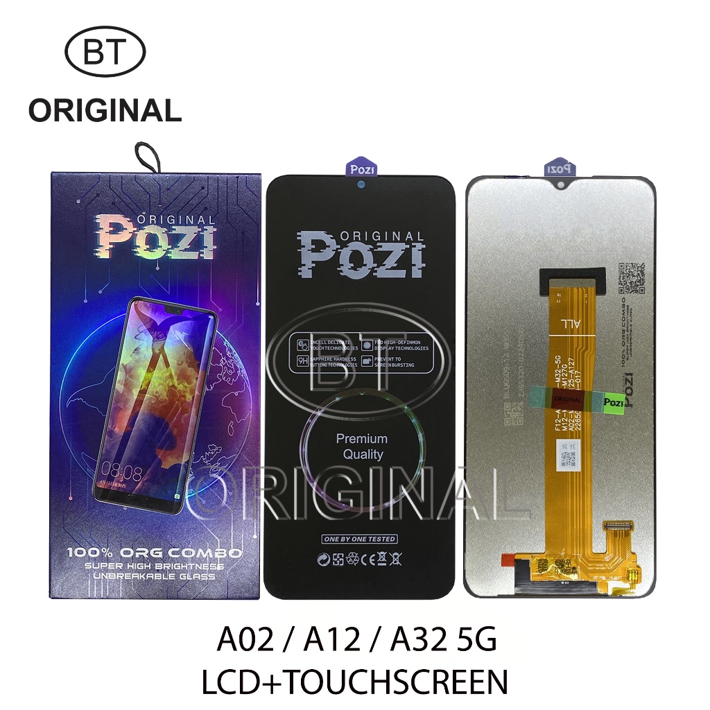 LCD SAMSUNG A02 A022 - A12 A125 - A32 5G A326 - ORIGINAL ORG POZI