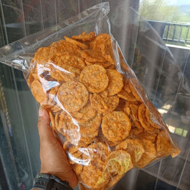 

cemilan kiloan keripik tempe bandung 1kg