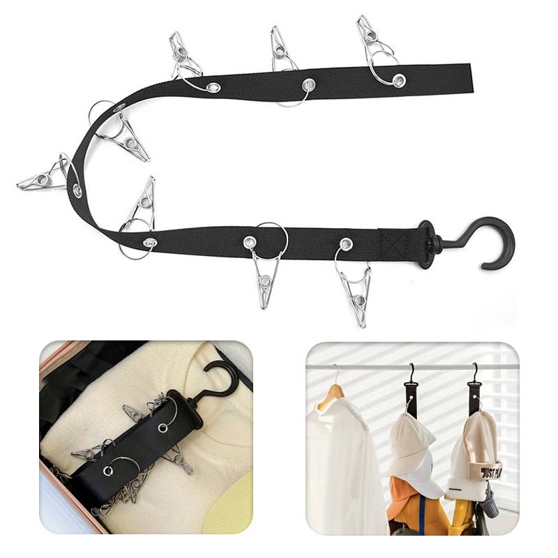 Rak Topi Dinding Tempel Gantung Topi Dinding 8 Kait Rak Topi Hook Gantung Cantolan Topi Dinding