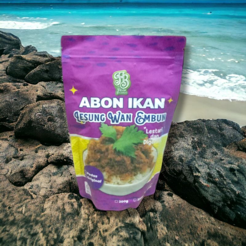 

abon ikan ori/pedas