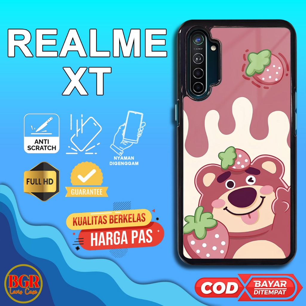 Case Realme XT Terbaru [Lotso] Hardcase Softcase Premium Glossy Bgrlariscase Casing Realme XT