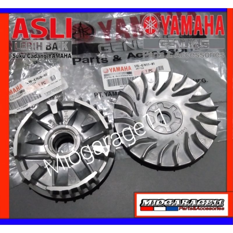 Rumah Roller Kipas Rumah Roller Roler Pully Depan CVT Mio Sporty Smile Mio Soul Fino Karbu Nouvo Asl