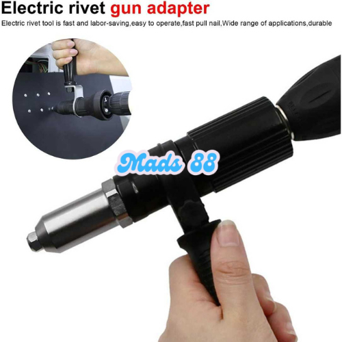 Adaptor Konektor Mesin Bor Listrik Modifikasi Adapter Paku Rivet Ripet Elektrik Portabel