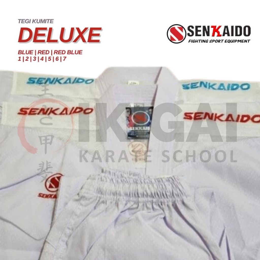 SENKAIDO DELUXE TEGI KUMITE Karate-Gi Baju Karate