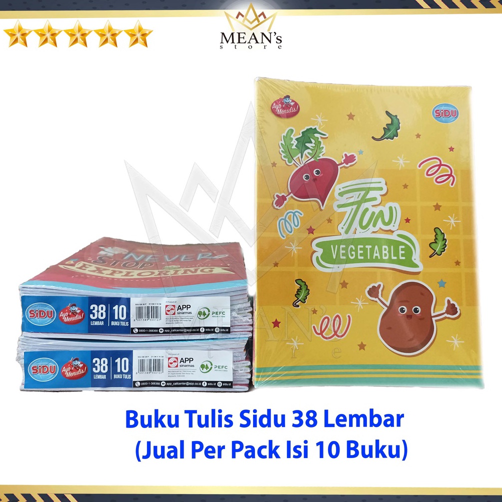 

jqTerkini Buku Tulis Sidu 38 Lembar Sidu 38 Buku Tulis 38 Lembar T5