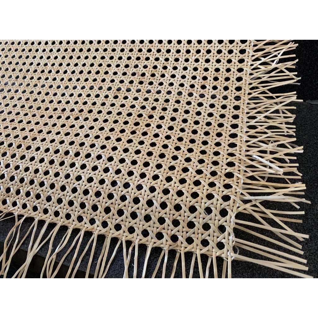 an kezia Anyaman Rotan Lembaran | Webbing Kembang Tanjung 50 cm | Per Roll