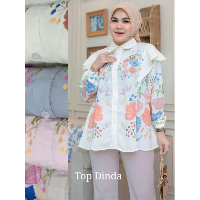 KEMEJA FLOWER WINODY