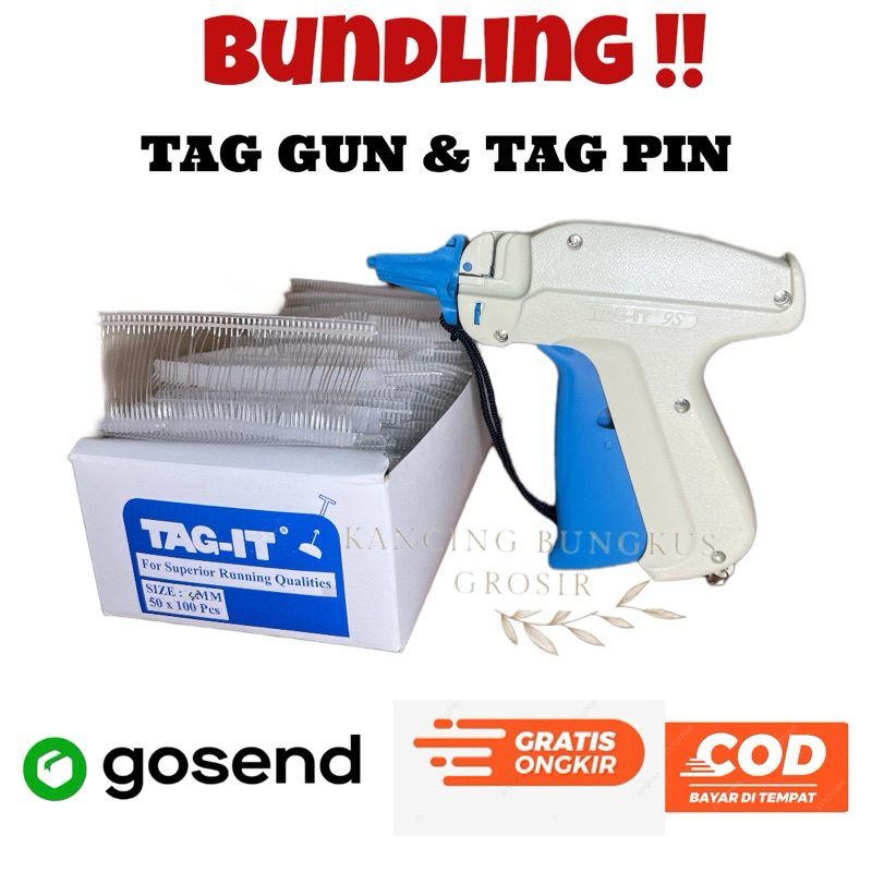 

TAG GUN + TAG PIN ( alat tembak label & tali merk/ harga)
