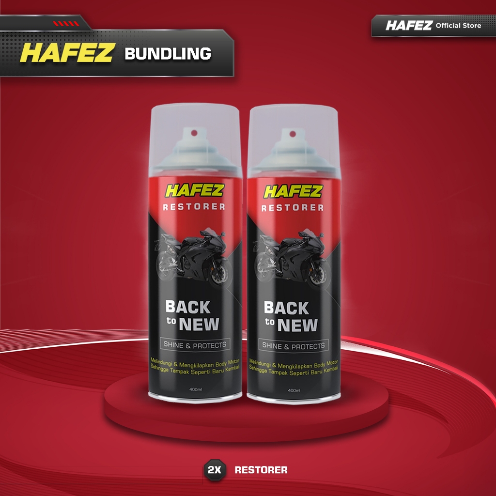 HAFEZ - Restorer - Pengkilap dan Penghitam Body Motor