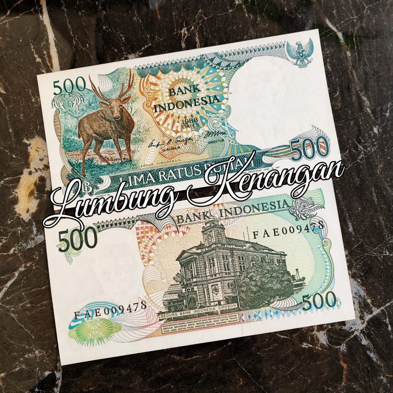 uang kuno 500 Rupiah kijang